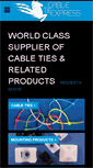 Mobile Screenshot of cabletieexpress.com